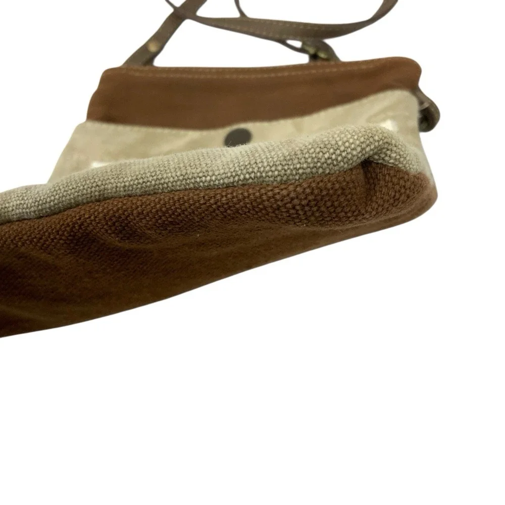 Myra Crossbody Bag Purse Sailing Anchor Harbor‎ Coastal Cottage Nautical Canvas